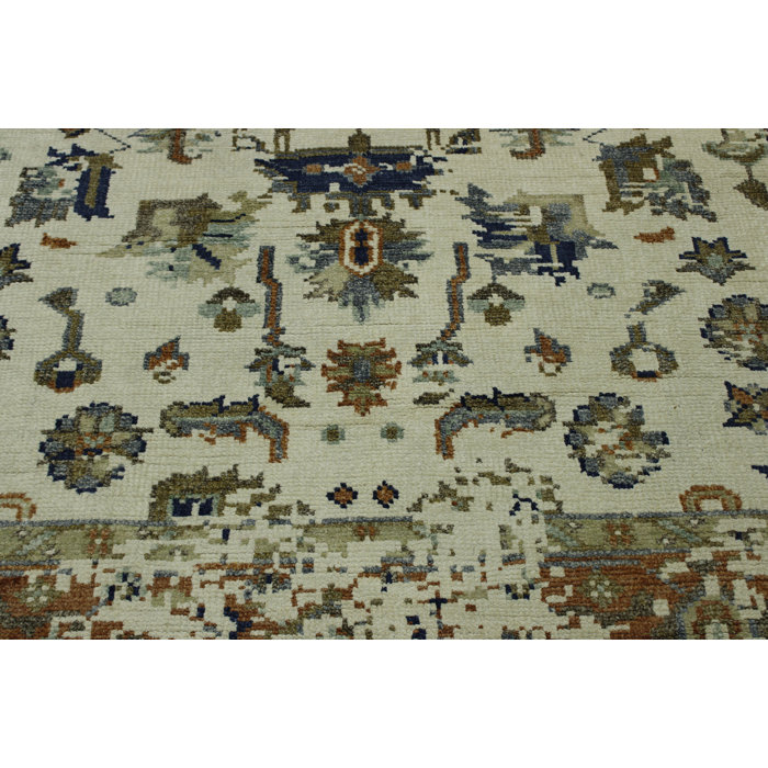 Isabelline Masmoudi OneofaKind 6.7x9.6 Area Rug White Wayfair